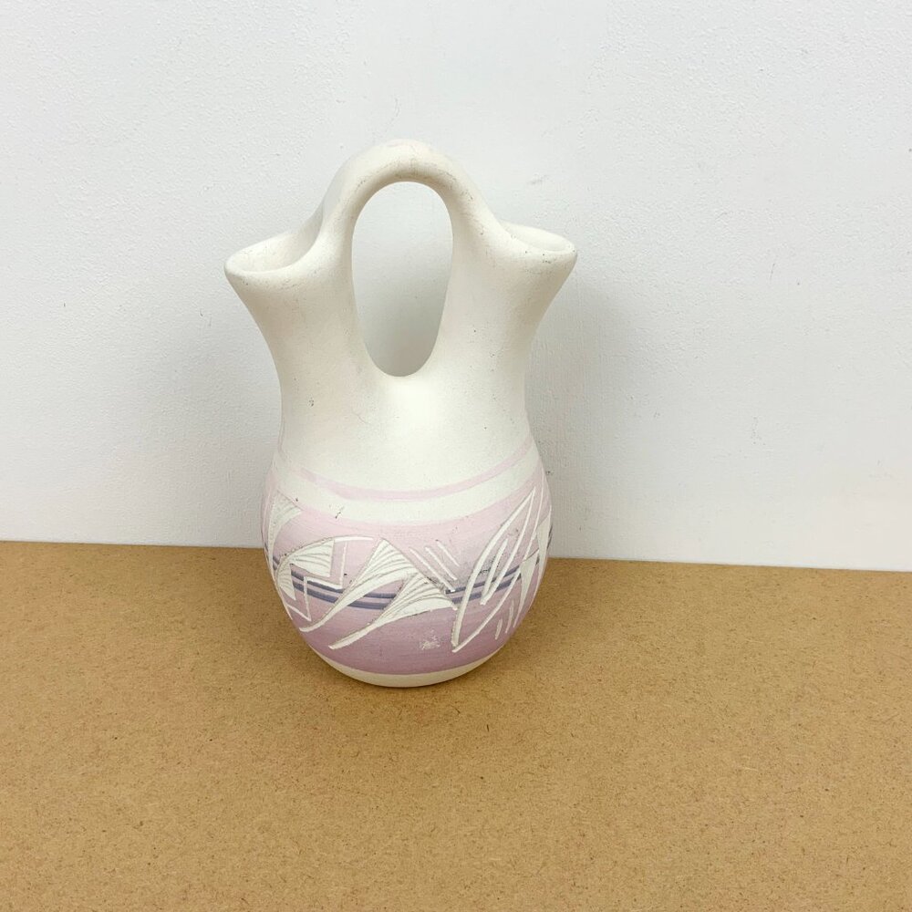 Mesa Verde Navajo Native American Indian Pottery Vase Wedding Signed Vase - Picture 16 of 16
